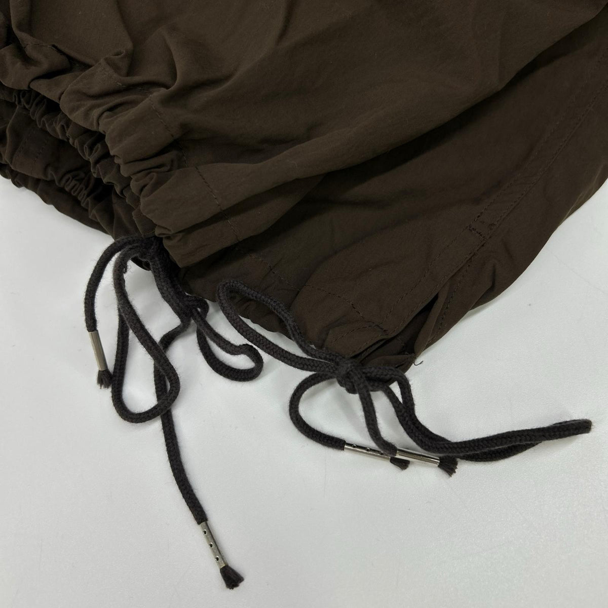 THE SHISHIKUI シシクイ 0966 ダークブラウン PARACHUTE PANTS ボトムス