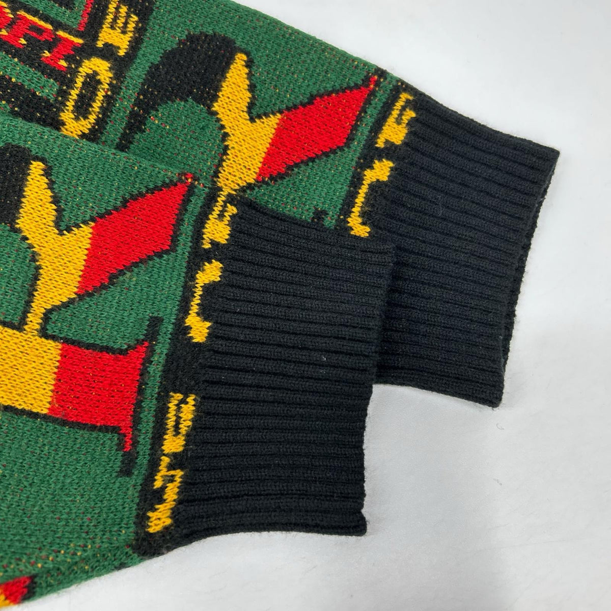 Supreme シュプリーム 23SS レッド/グリーン/ブラック Scarf Sweater トップス