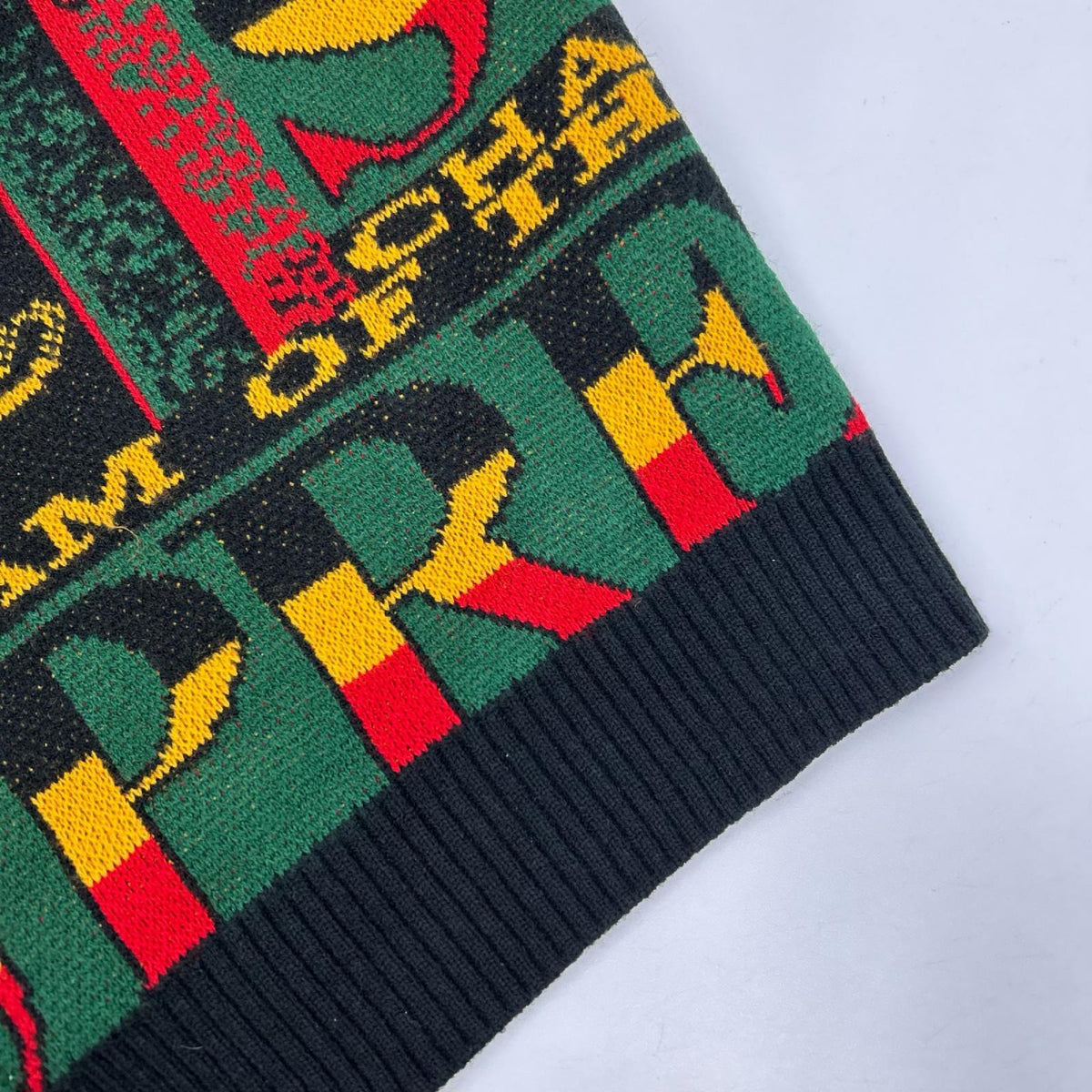 Supreme シュプリーム 23SS レッド/グリーン/ブラック Scarf Sweater トップス