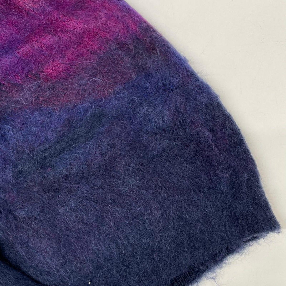 ssstein/stein シュタイン 22AW ST.448 パープル GRADATION MOHAIR CARDIGAN トップス