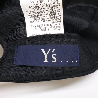 Y's ワイズ 【美品】Y's.... ワイズビー 22SS YG-H40-632 NYLON TWILL CAP ナイロンツイル キャップ 帽子