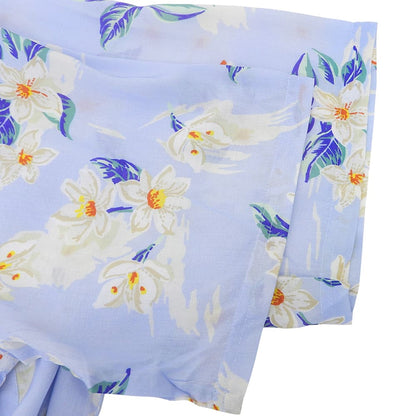 TOMMYHILFIGER トミーヒルフィガー 新品同様 花柄 アロハシャツ トップス メンズ ライトブルー マルチカラー M UM03227 トップス