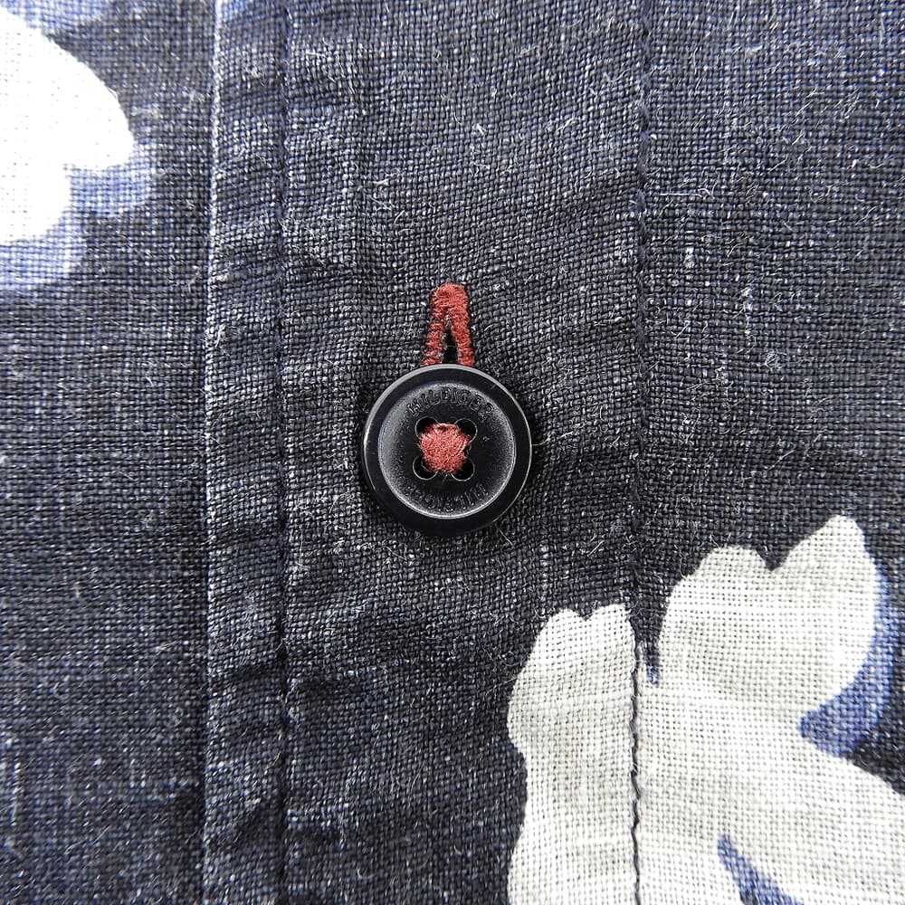 TOMMYHILFIGER トミーヒルフィガー 新品同様 リネン アロハシャツ トップス メンズ ネイビー M MW30891 トップス