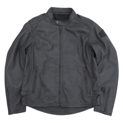 DEGNER デグナー 美品 HONDA シープスキン ライダース ジャケット メンズ グレー ジャケット