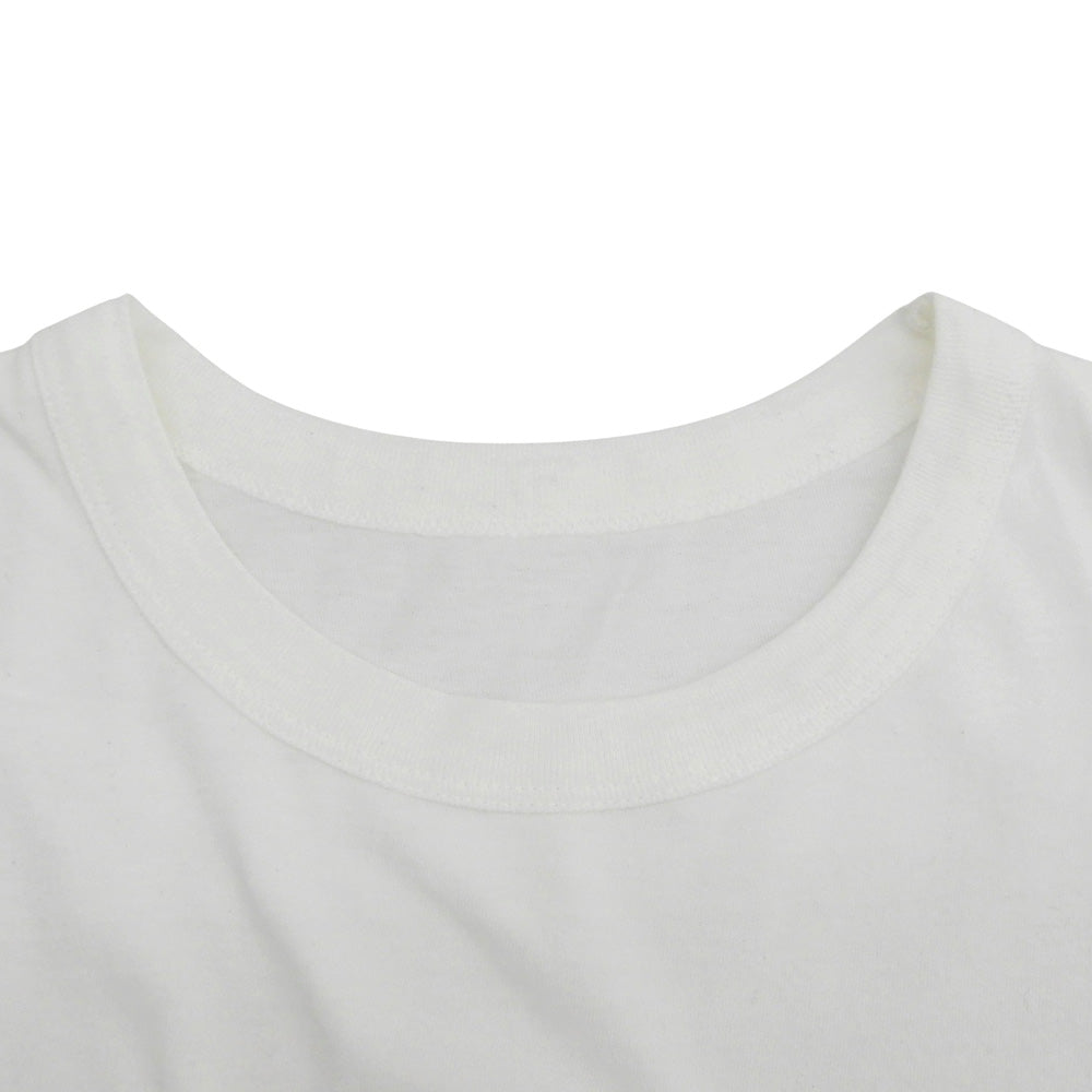THIRD MAGAZINE サードマガジン ロゴ Tシャツ クルーネック トップス レディース ホワイト A0803UTS405-1 トップス