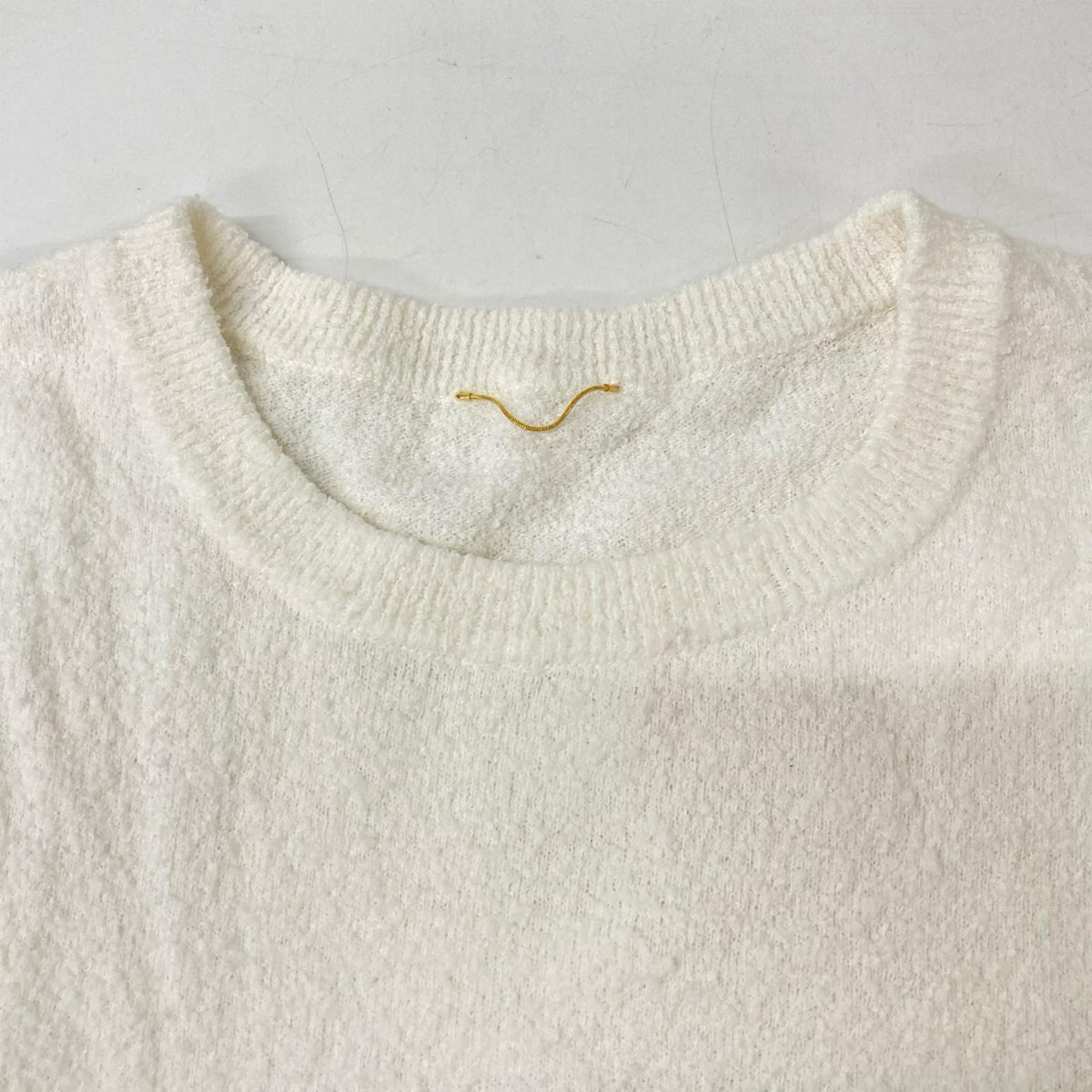 L'Appartement アパルトモン 26080560720010 ホワイト BRUSHED KNIT TEE トップス