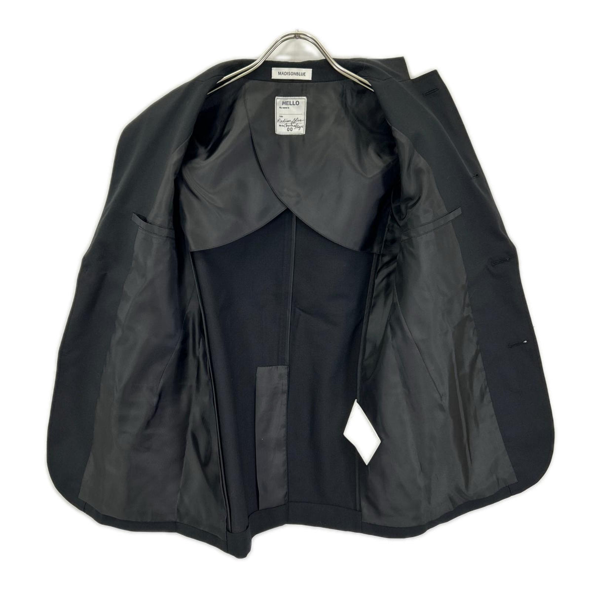 MADISON BLUE マディソンブルー 24AW MB244-1106DM ブラック テーラードジャケット ジャケット