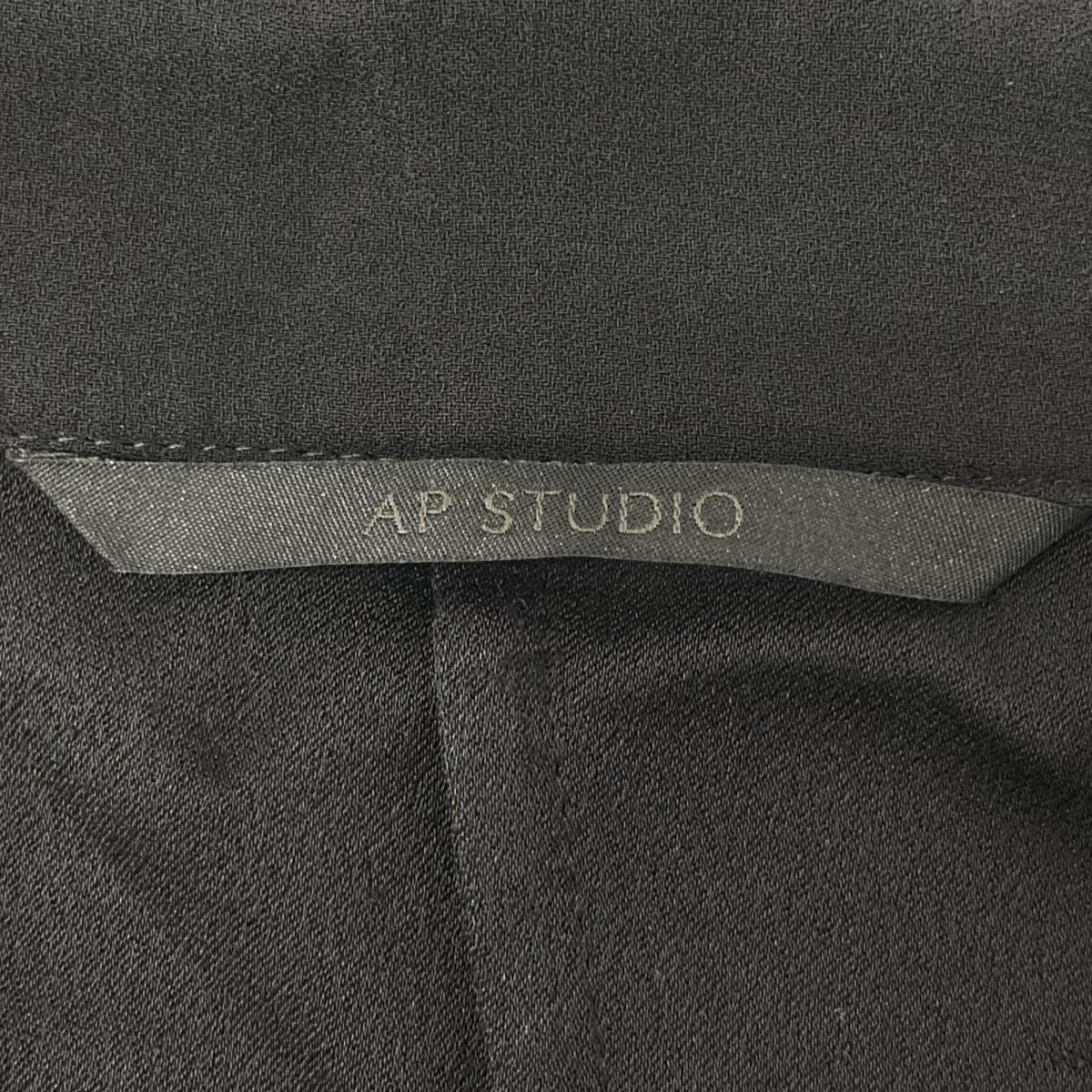 AP STUDIO エーピーストゥディオ 26010586251010 ブラック ガウンジャケット ジャケット