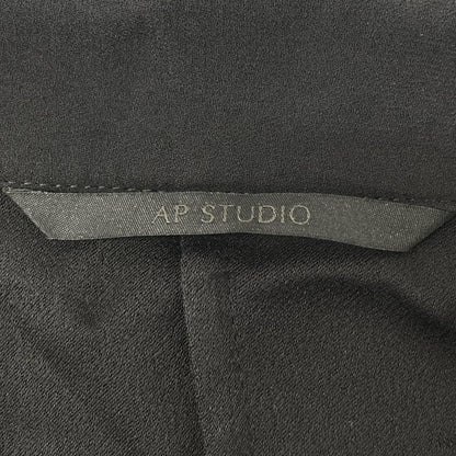 AP STUDIO エーピーストゥディオ 26010586251010 ブラック ガウンジャケット ジャケット