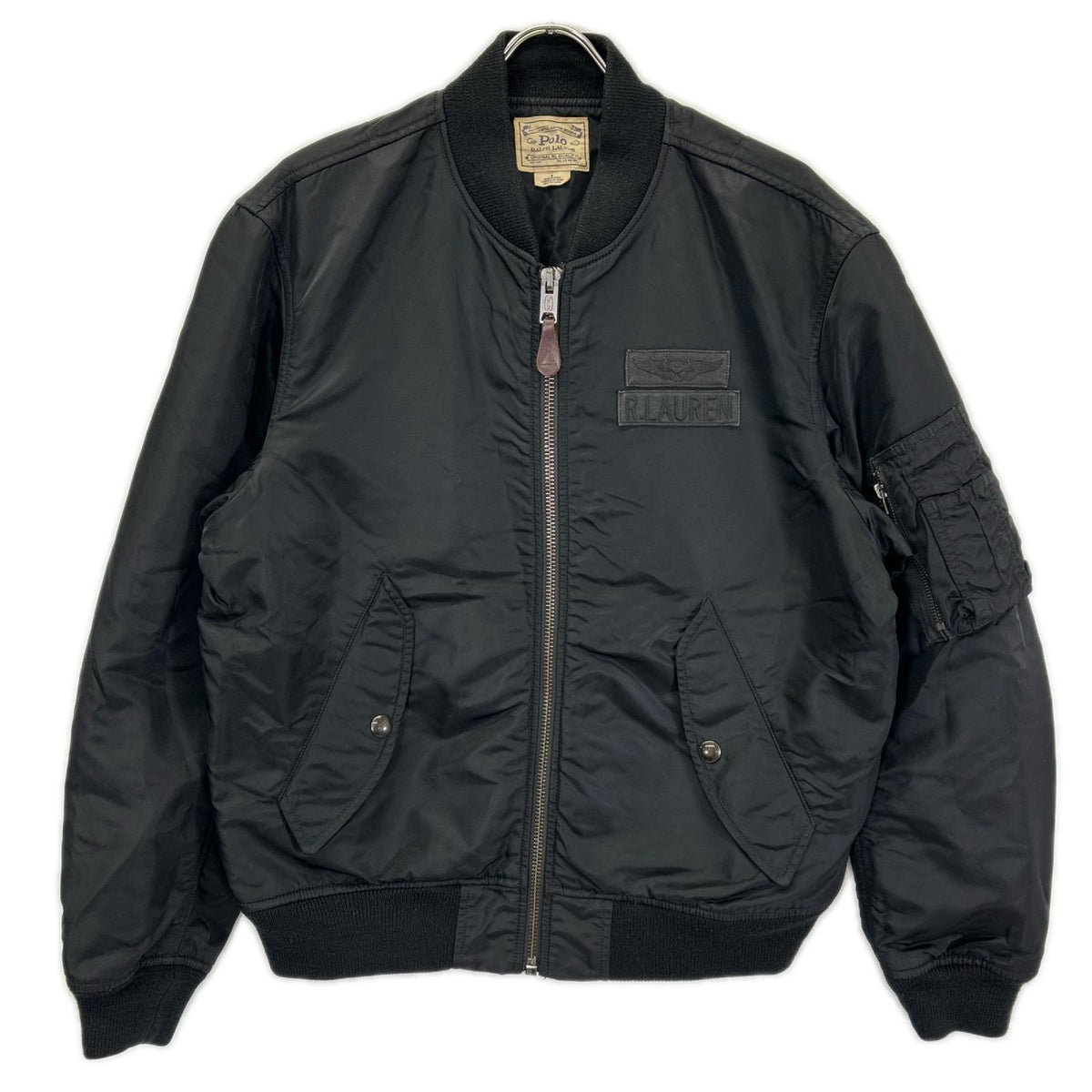 POLObyRalphLauren ポロラルフローレン RN41381 ブラック MA-1 ジャケット