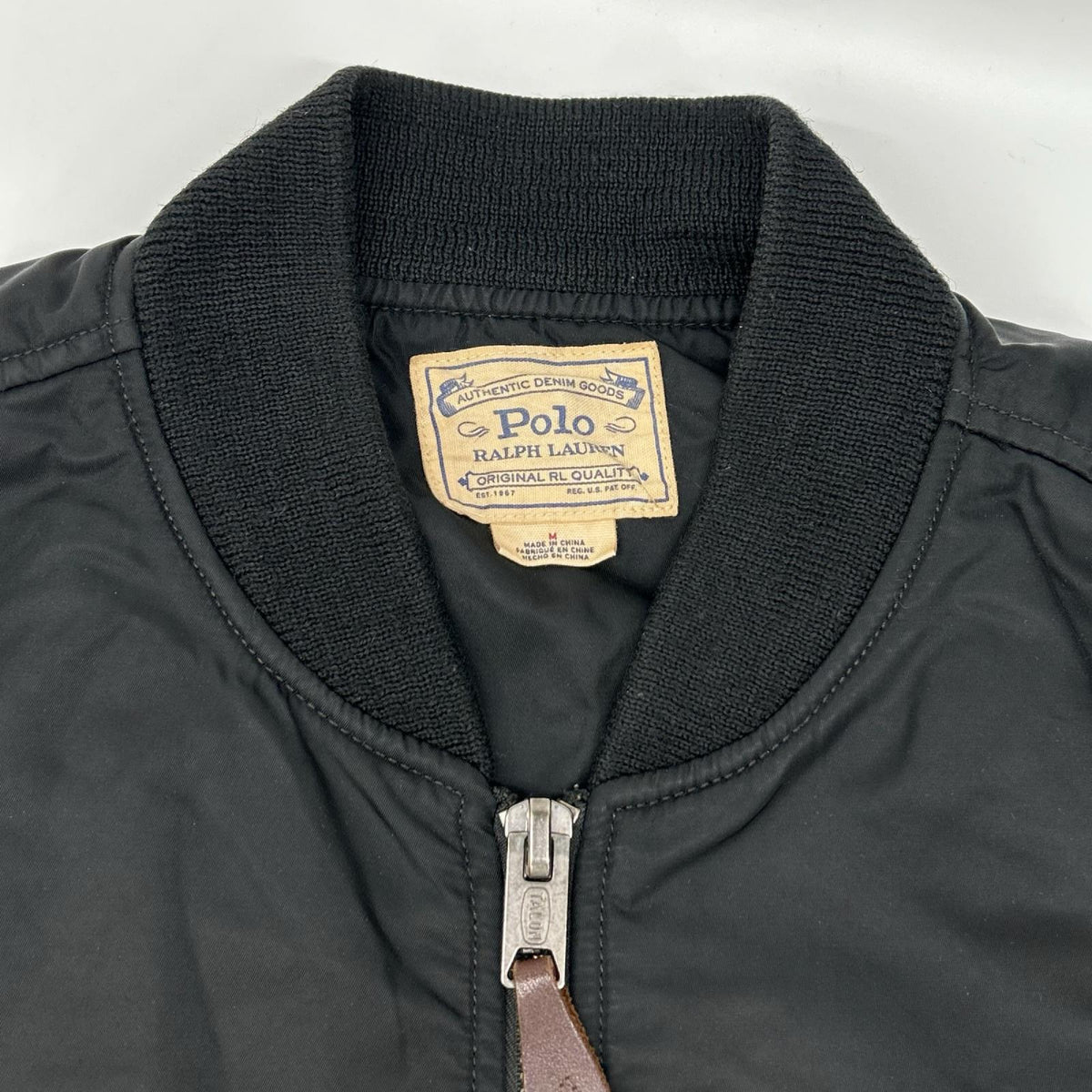 POLObyRalphLauren ポロラルフローレン RN41381 ブラック MA-1 ジャケット