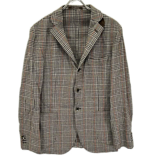 FUGATO フガート ×SHIPS グレンチェック ジャケット チンウォーマー付 ジャケット