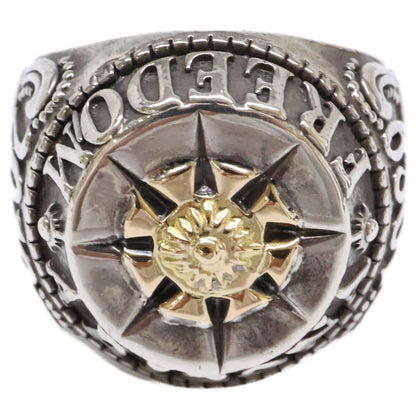ARIZONA FREEDOM アリゾナフリーダム 【美品】100-002019-000 SILVER K18 2019年 カレッジ リング 指輪