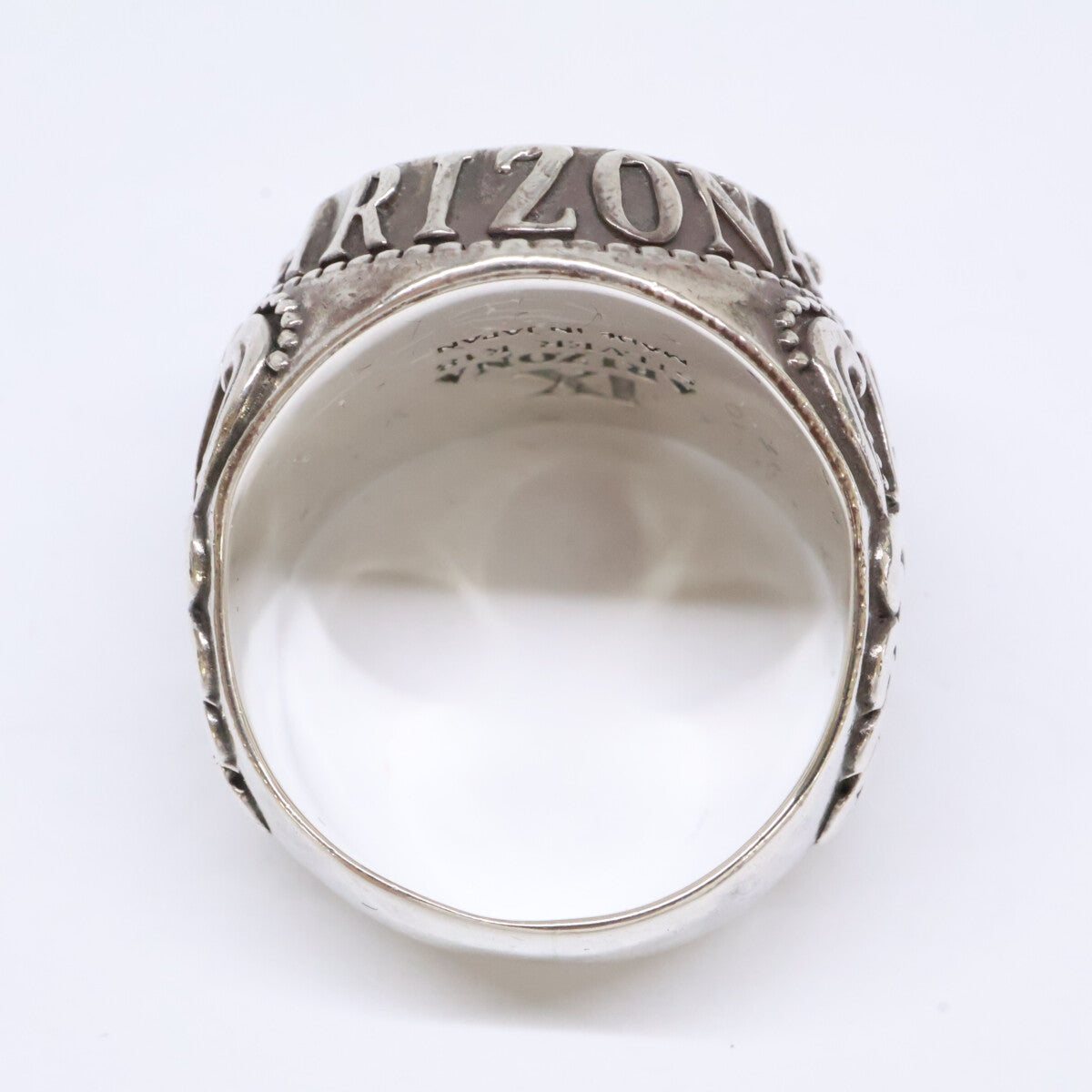 ARIZONA FREEDOM アリゾナフリーダム 【美品】100-002019-000 SILVER K18 2019年 カレッジ リング 指輪