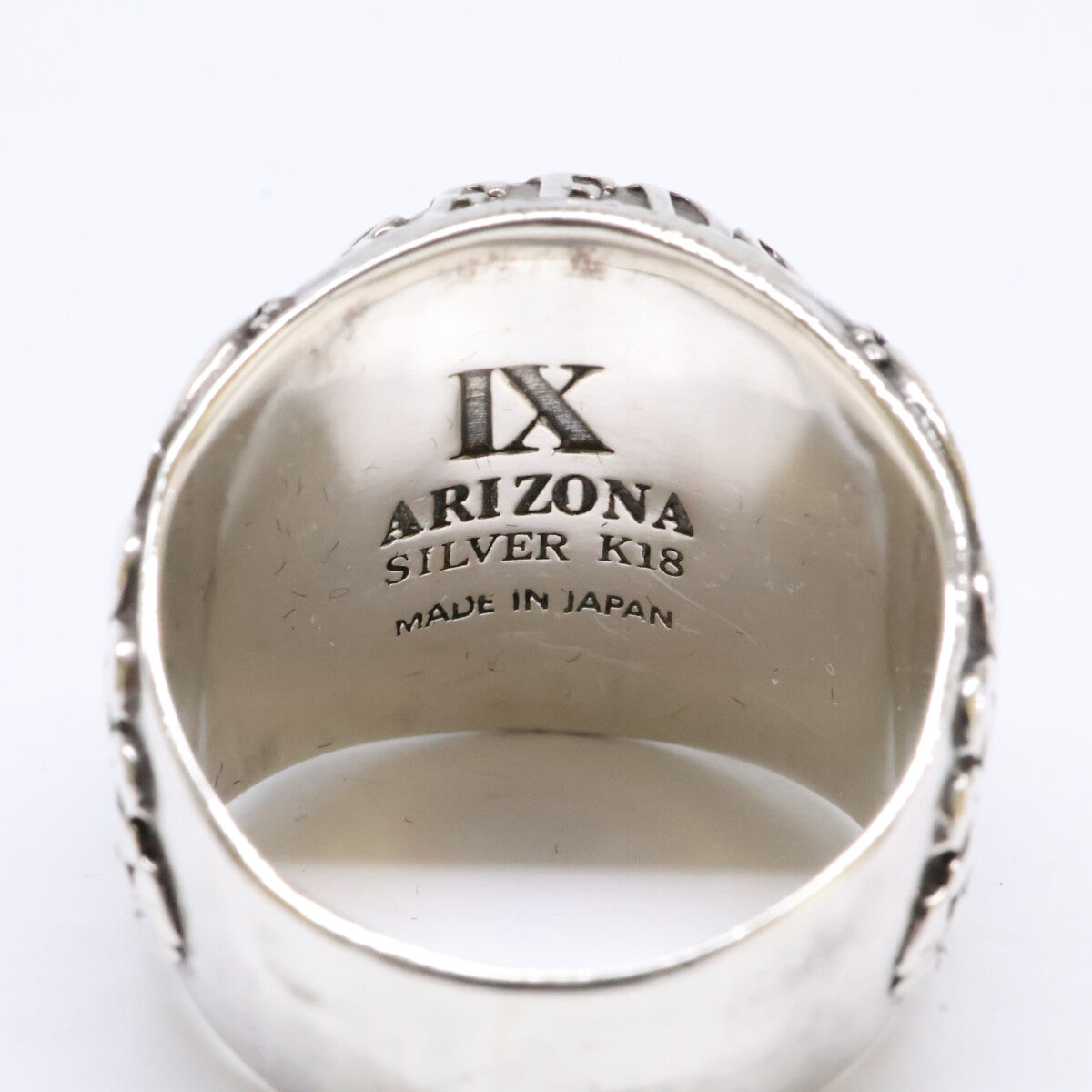 ARIZONA FREEDOM アリゾナフリーダム 【美品】100-002019-000 SILVER K18 2019年 カレッジ リング 指輪