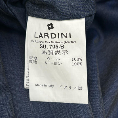 LARDINI ラルディーニ JP0801AQ ネイビー/タマムシ Tessuto Esclusi シングルスーツ スーツ セットアップ