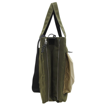 PORTER ポーター 美品 HYPE ナイロン 2WAYトートバッグ メンズ カーキ 381-19014 25AW トートバッグ