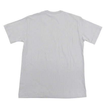 PLAYCOMMEdesGARCONS プレイコムデギャルソン 未使用 コットン Tシャツ トップス メンズ グレー×レッド M AZ-T212 トップス