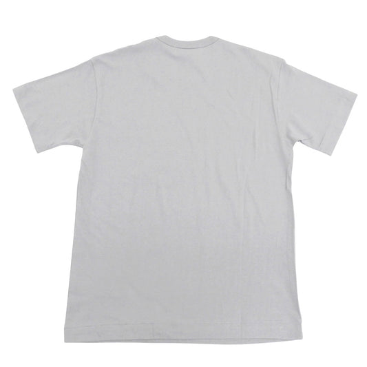 PLAYCOMMEdesGARCONS プレイコムデギャルソン 未使用 コットン Tシャツ トップス メンズ グレー×レッド M AZ-T212 トップス