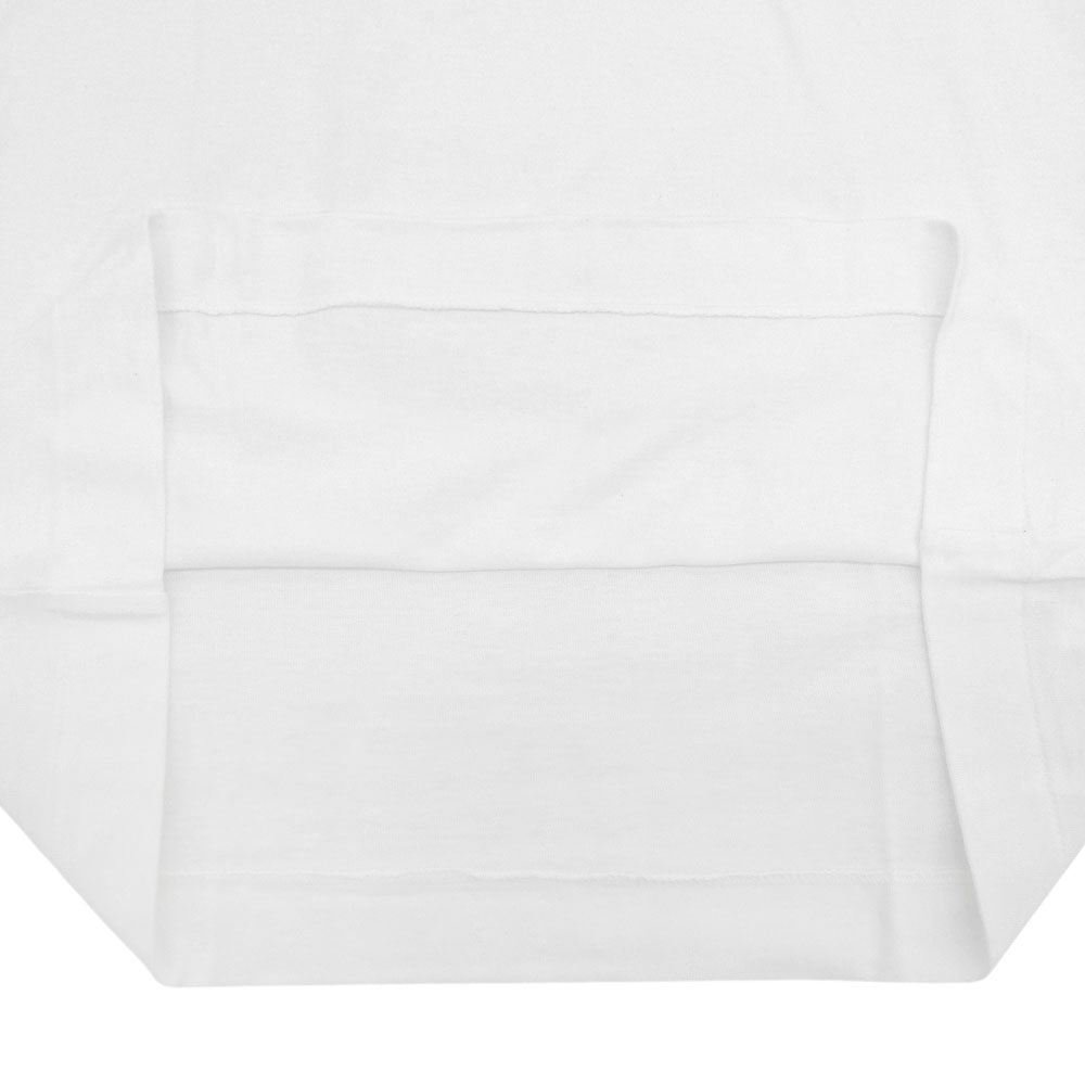 PLAYCOMMEdesGARCONS プレイコムデギャルソン 未使用 コットン Tシャツ トップス メンズ ホワイト×ゴールド M AZ-T216 トップス