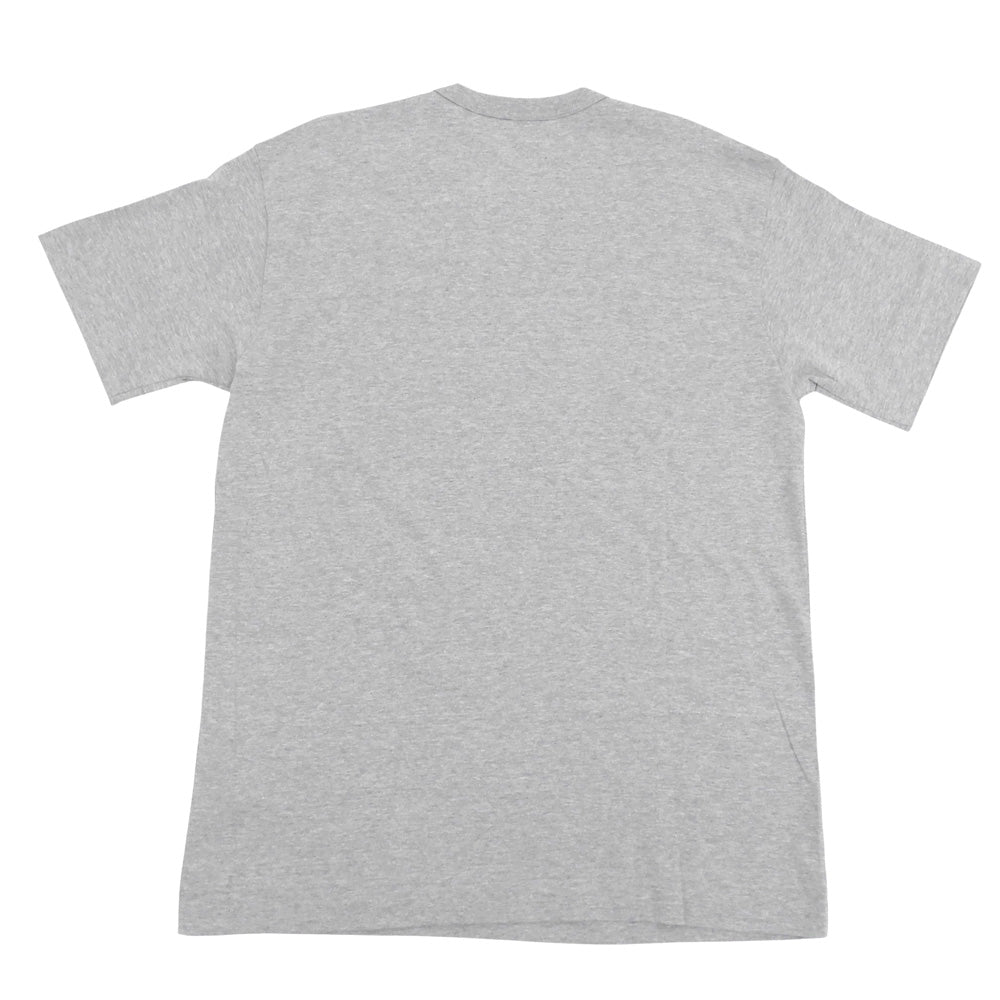 PLAYCOMMEdesGARCONS プレイコムデギャルソン 未使用 コットン Tシャツ トップス メンズ グレー×ブラック M AZ-T076 トップス