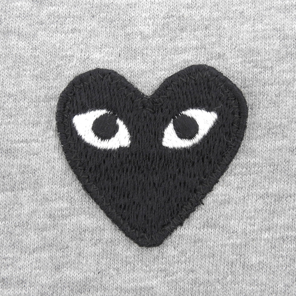 PLAYCOMMEdesGARCONS プレイコムデギャルソン 未使用 コットン Tシャツ トップス メンズ グレー×ブラック M AZ-T076 トップス