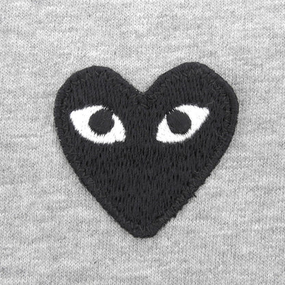 PLAYCOMMEdesGARCONS プレイコムデギャルソン 未使用 コットン Tシャツ トップス メンズ グレー×ブラック M AZ-T076 トップス