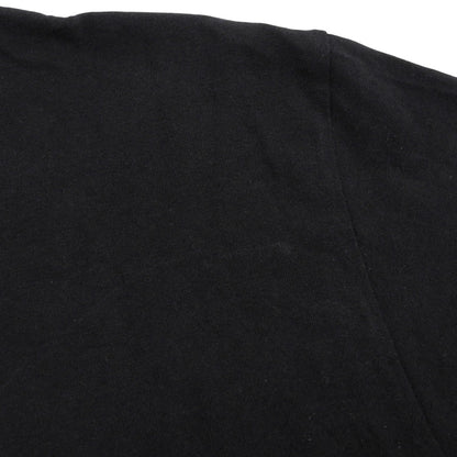 CDG シーディージー 美品 プリント コットン Tシャツ トップス メンズ ブラック×ホワイト L SZ-T028 ブラック/ホワイト トップス