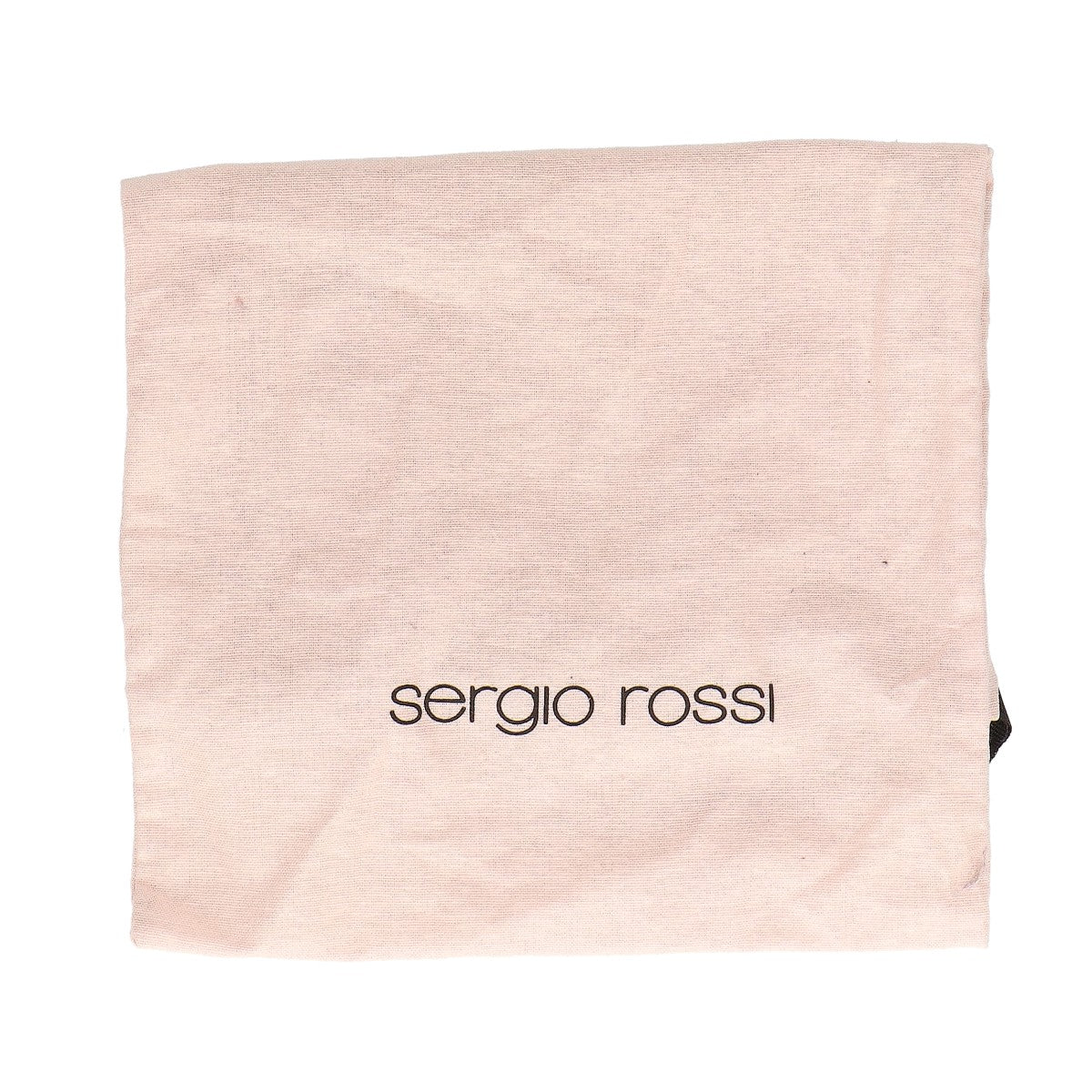 Sergio Rossi セルジオロッシ A99660 sr1 メタルプレート スクエアトゥ フラット サンダル シューズ