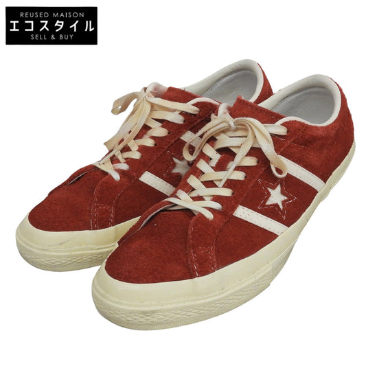 converse コンバース STAR＆BARS スエード スニーカー シューズ メンズ レッド 28cm 1SE459 シューズ
