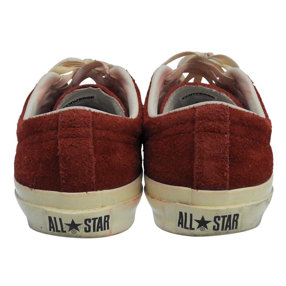 converse コンバース STAR＆BARS スエード スニーカー シューズ メンズ レッド 28cm 1SE459 シューズ