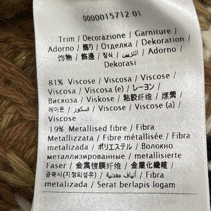 S.VALENTINO バレンチノ WB3KC24T6LU ブラウン系 ミドルゲージプルオーバーニット トップス