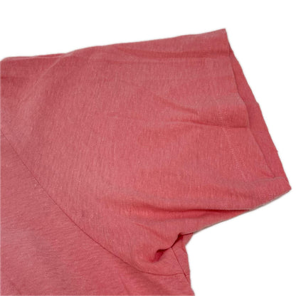 ACNE STUDIOS アクネ ストゥディオズ FN-UX-TSHI000013 タンゴピンク スプレー加工ロゴTシャツ トップス