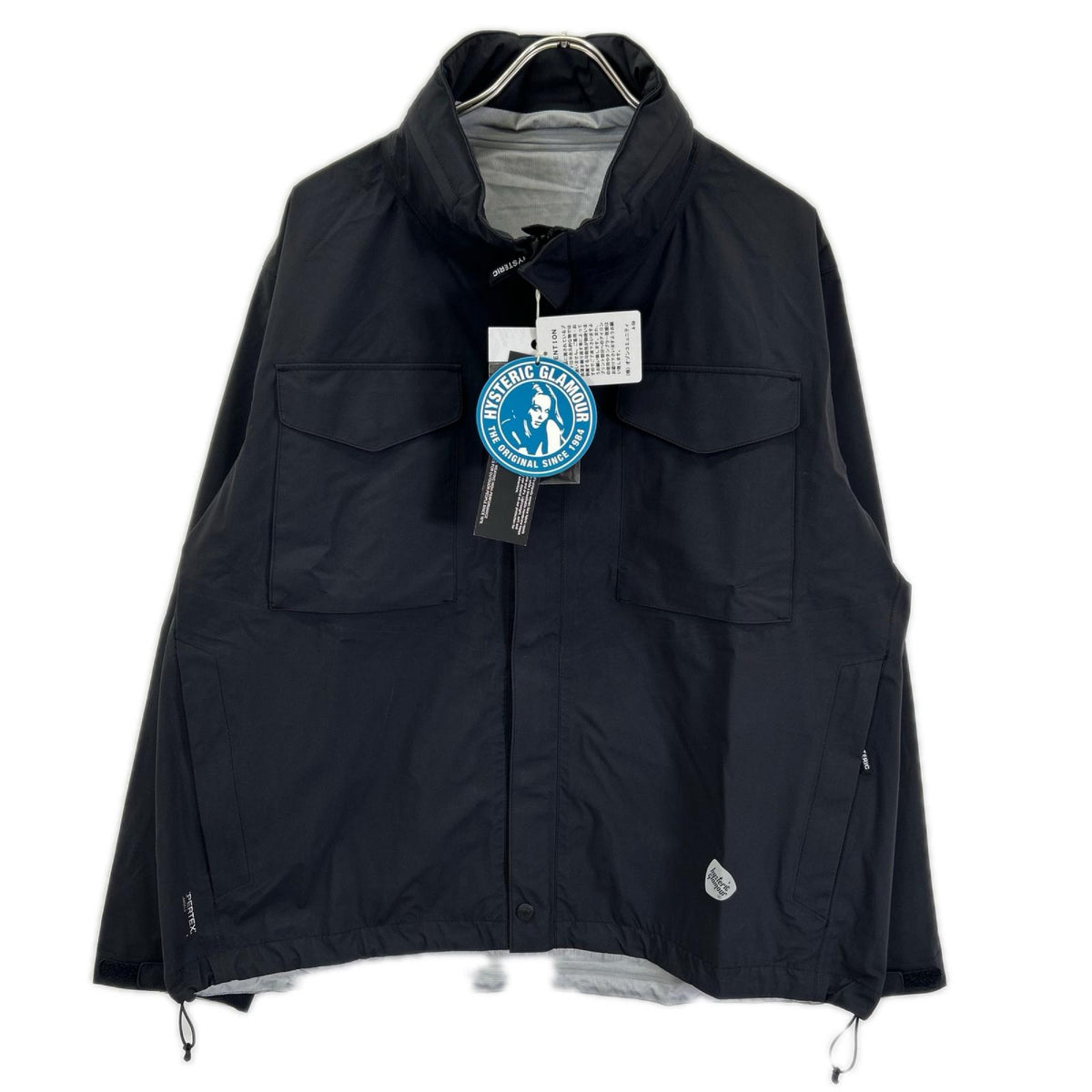 HYSTERIC GLAMOUR ヒステリックグラマー 26AW 02263AB06 ブラック HG GUITAR PICK M-65フィールドジャケット ジャケット