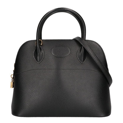 HERMES エルメス 美品 □F刻 ボリード31 トゴ 2WAY ショルダーバッグ ハンドバッグ