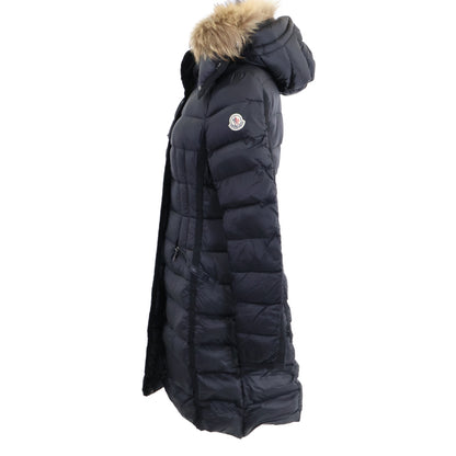 MONCLER モンクレール HERMIFUR ファーフード付ダウン コート