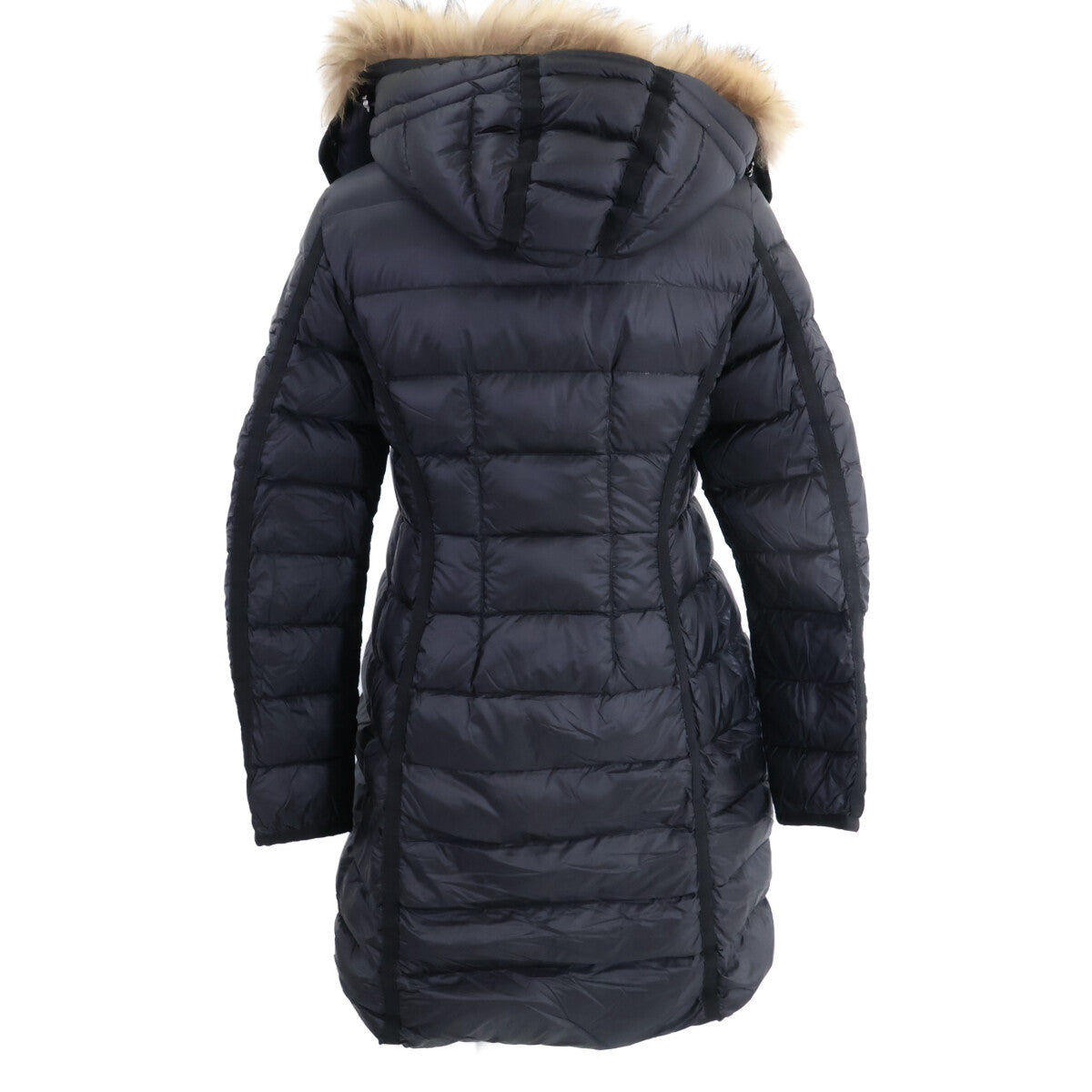 MONCLER モンクレール HERMIFUR ファーフード付ダウン コート