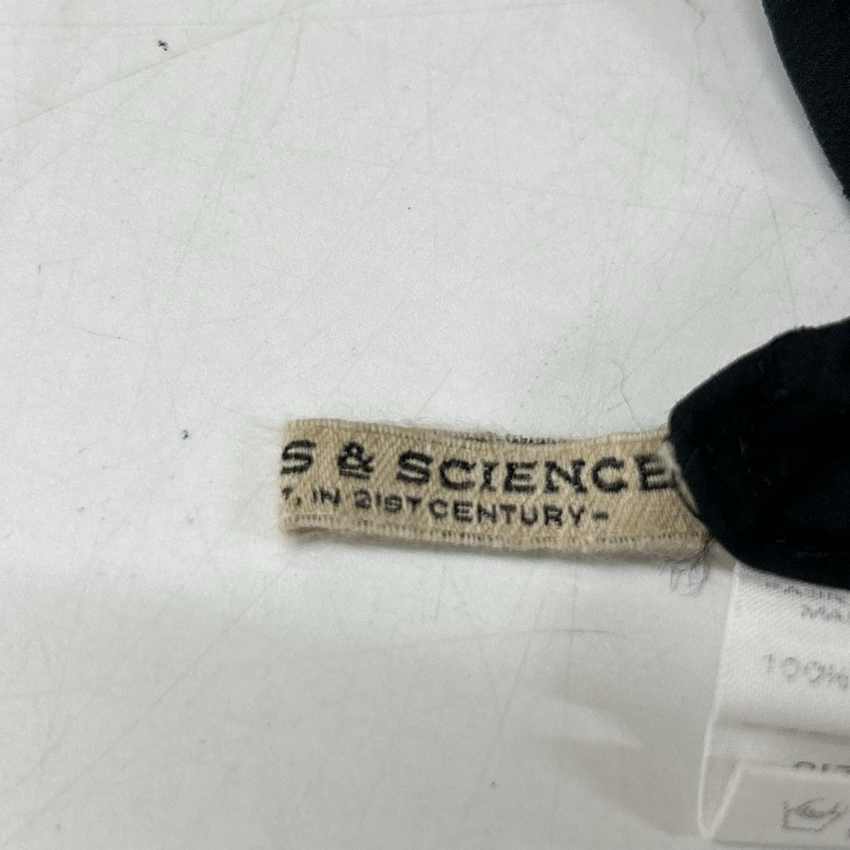 ARTS&SCIENCE アーツ&サイエンス 033-L586-080 ブラック コットン ワンピース ワンピース