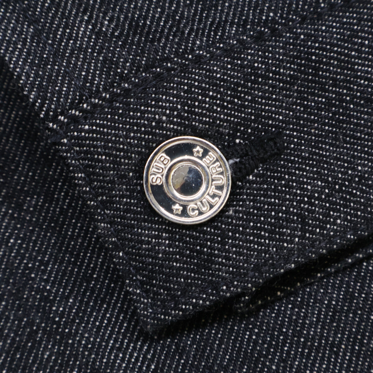 SC Subculture エスシー サブカルチャー 【美品】SCJK-CL15 S06XX BLACK DENIM JACKET シンチバック デニムジャケット ジャケット