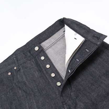 SC Subculture エスシー サブカルチャー 【美品】SCPT-CL11 S01XX BLACK DENIM PANTS ボタンフライ デニムパンツ ボトムス