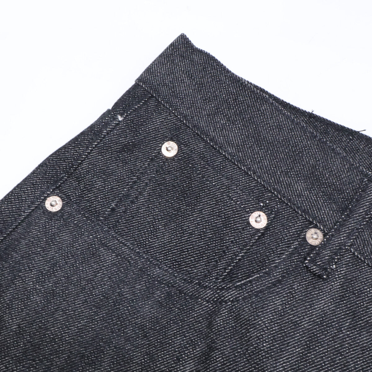 SC Subculture エスシー サブカルチャー 【美品】SCPT-CL11 S01XX BLACK DENIM PANTS ボタンフライ デニムパンツ ボトムス