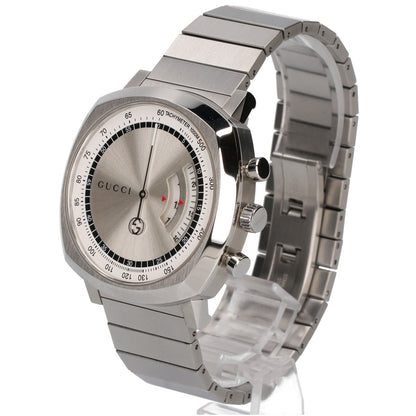 GUCCI グッチ 美品 YA157302 Grip クロノグラフ クオーツ 腕時計