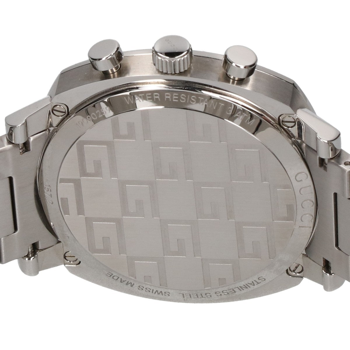 GUCCI グッチ 美品 YA157302 Grip クロノグラフ クオーツ 腕時計