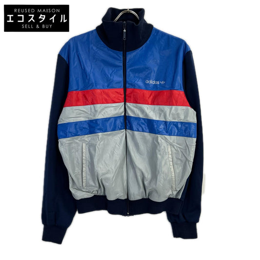 adidas アディダス 80年代　ブルー×レッド　ヴィンテージ ATPガレージ トラックジャケット ジャケット