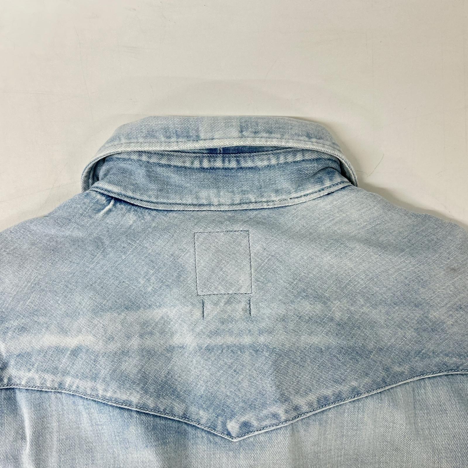 VISVIM ビズビム ライトブルー デニム ウエスタンシャツ トップス