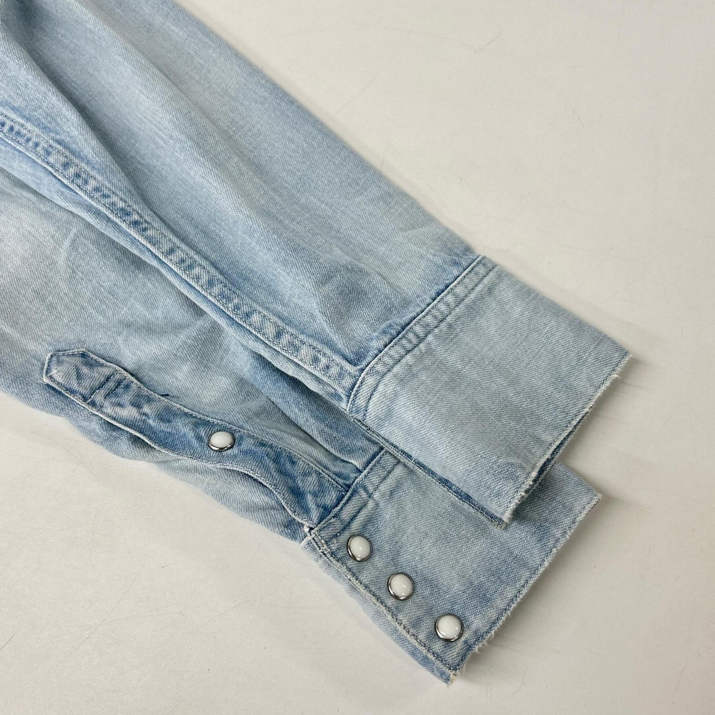 VISVIM ビズビム ライトブルー デニム ウエスタンシャツ トップス