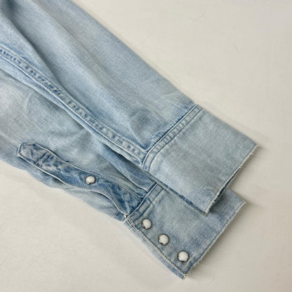 VISVIM ビズビム ライトブルー デニム ウエスタンシャツ トップス