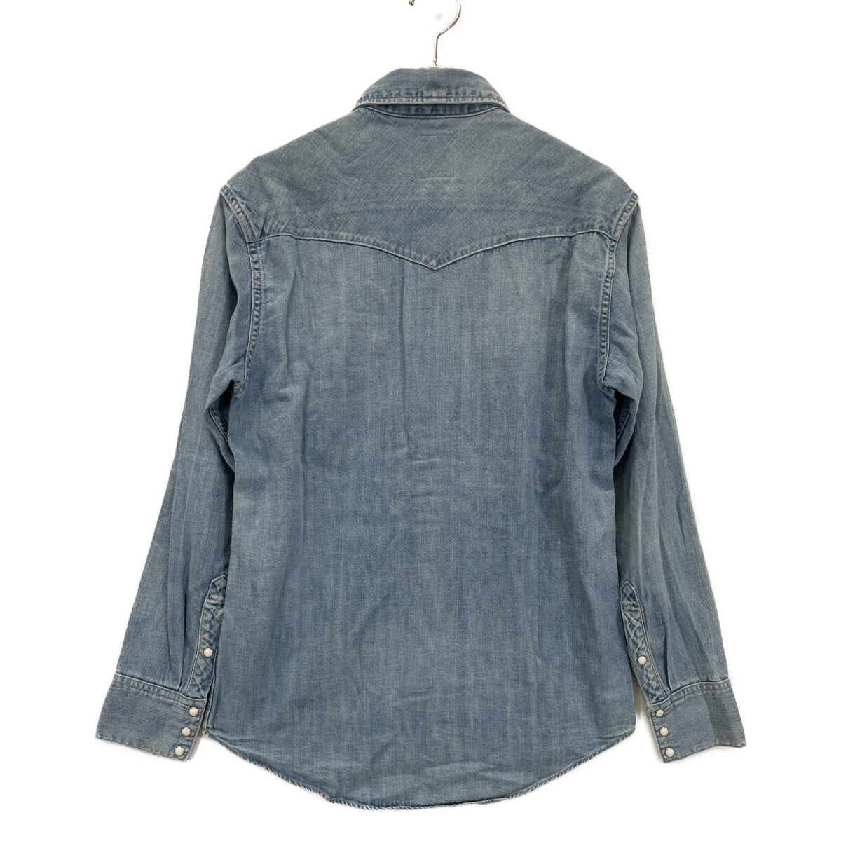 LIGHT BLUE SOCIAL SCULPTURE DENIM WESTERN SHIRT Tops 1 Men's