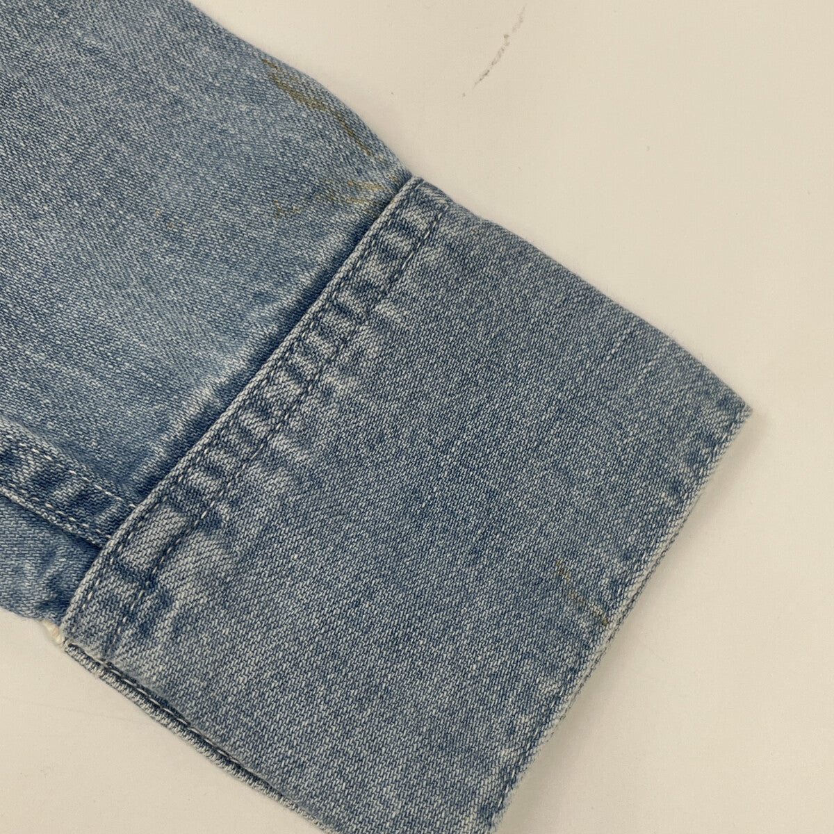 LIGHT BLUE SOCIAL SCULPTURE DENIM WESTERN SHIRT Tops 1 Men's