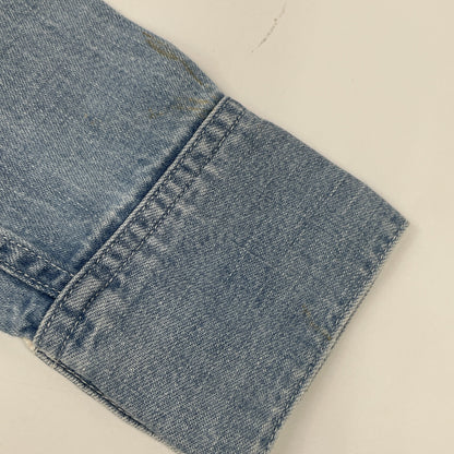 LIGHT BLUE SOCIAL SCULPTURE DENIM WESTERN SHIRT Tops 1 Men's